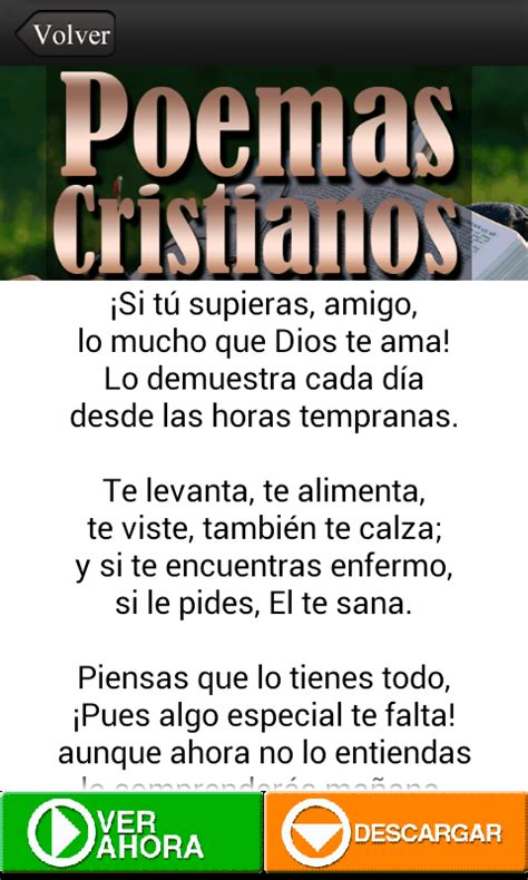 Poemas Cristianos Para Ninos