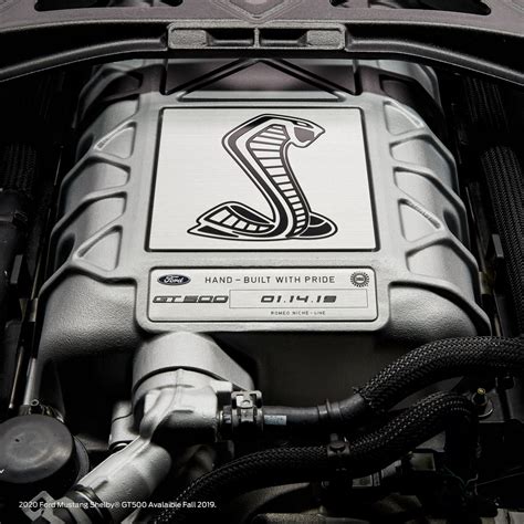 Ford Tweets Picture of 2020 Mustang Shelby GT500 Engine - The News Wheel