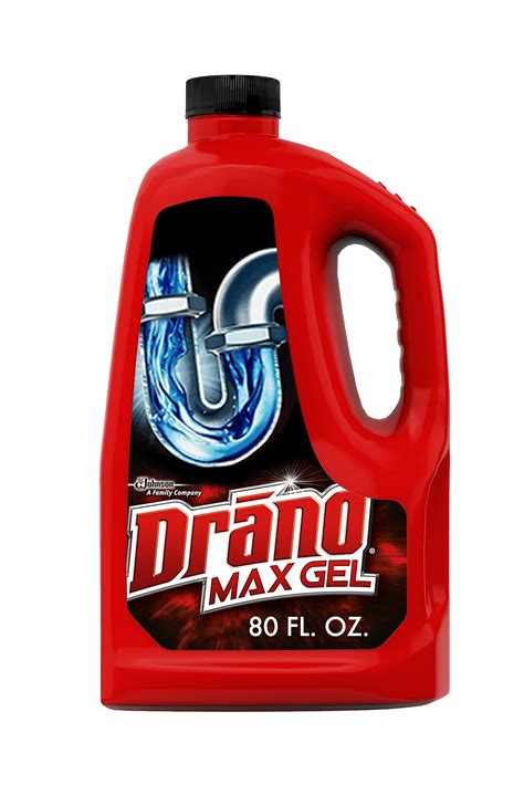 Drano Max Gel Drain Clog Remover And Cleaner For Shower Or Sink Drains