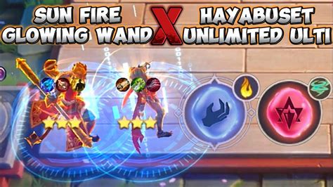 Sun Fire X Hayabusa Unlimited Ulti Sekuat Ini Magic Chess Mobile