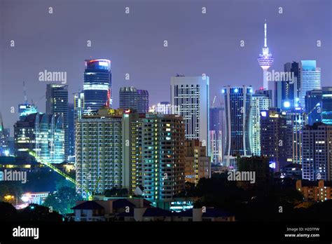 Kuala lumpur skyline Stock Photo - Alamy