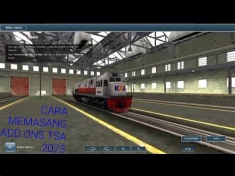 Cara Memasang Add Ons Trainz Simulator Android Youtube