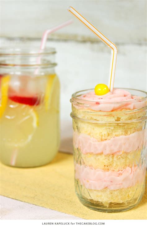 Pink Lemonade In Mason Jar