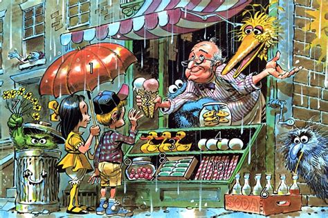 Todays Inspiration Jack Davis And Sesame Street