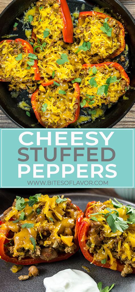 Cheesy Stuffed Peppers