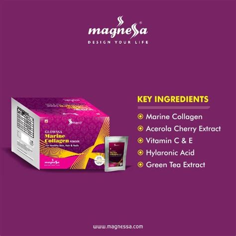 GLOWSSA Marine Collagen Powder Magnessa At Rs 4999 Box Diqrana Masjid