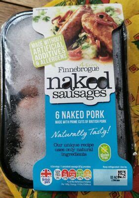 No Artificial Additives Pork Sausages Naked Sausages G