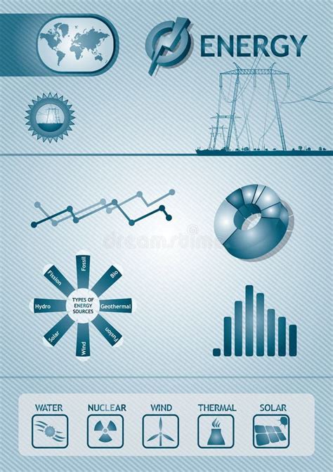 Infographic Energy Chart Stock Vector Illustration Of Concept 21827415