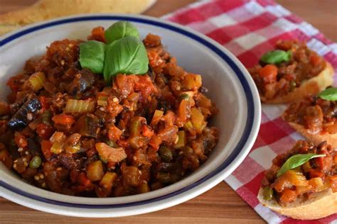 Eggplant Caponata Recipe (Authentic Sicilian Dish) - This Italian Kitchen