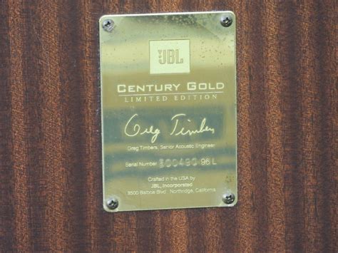 Yahoo Jbl Century Gold Limited Edition