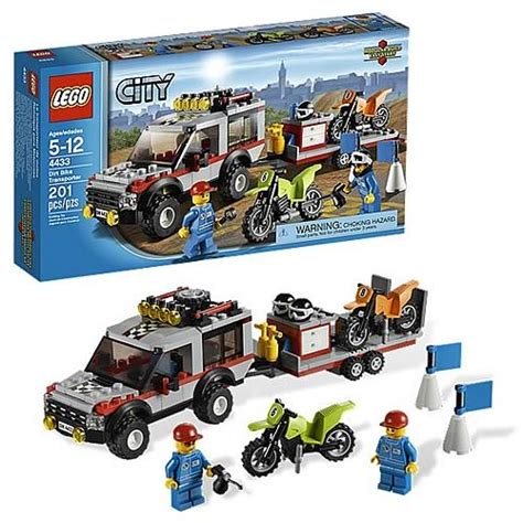 LEGO City Town Dirt Bike Transporter 4433: LEGO City Town Dirt Bike ...