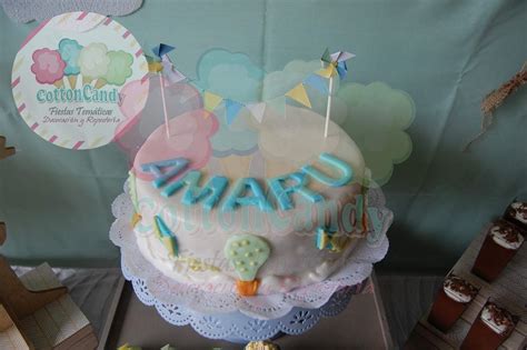 Hot Air Balloon Baptism Party Ideas Photo 5 Of 10 Catch My Party