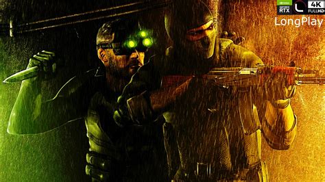 TC S Splinter Cell Chaos Theory Remastered LongPlay 4K