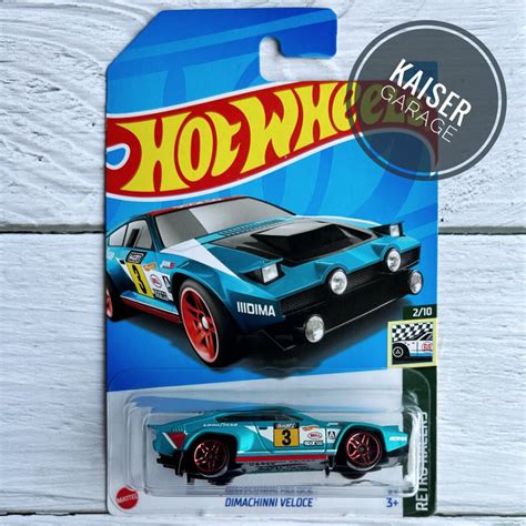 Hot Wheels Dimachinni Veloce Metalflake Teal Shopee Malaysia