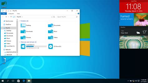 Windows 8 Metro Desktop Theme