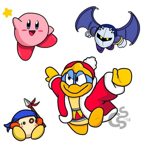 Kirby and Friends! by CinSensura on DeviantArt