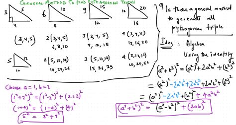 Questions On Pythagorean Triples