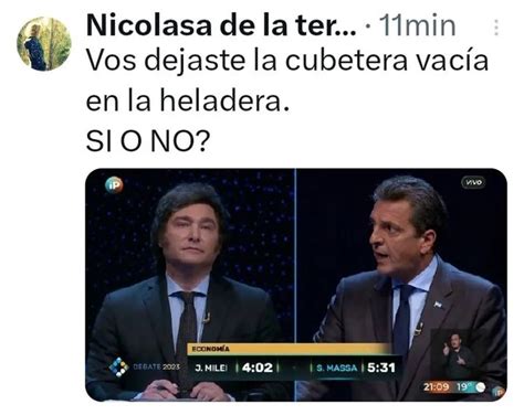 Pasó el último debate presidencial entre Sergio Massa y Javier Milei y