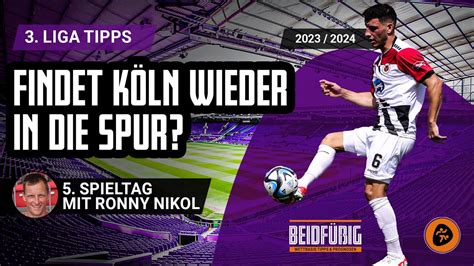 3 Liga Tipps 2023 24 Der 5 Spieltag Beidfüßig Wettbasis