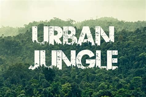 Urban Jungle Font - Fonts Hut