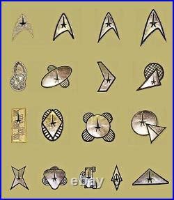 Star Trek TOS Uniform Patch Badge Insignia The Original Series USS Ship ...