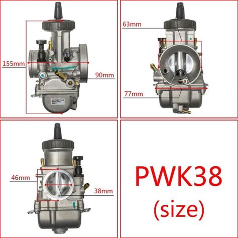 Jual Karburator PWK Sudco Keihin Ukuran 35 Dan 38 Airstrike Shopee