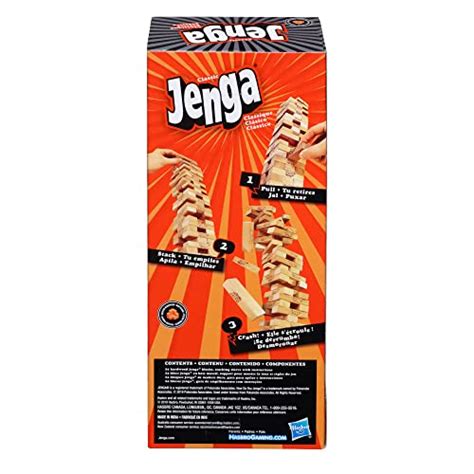 Hasbro Gaming Jenga Classic Game 6 YEARS UP SelectiveStash