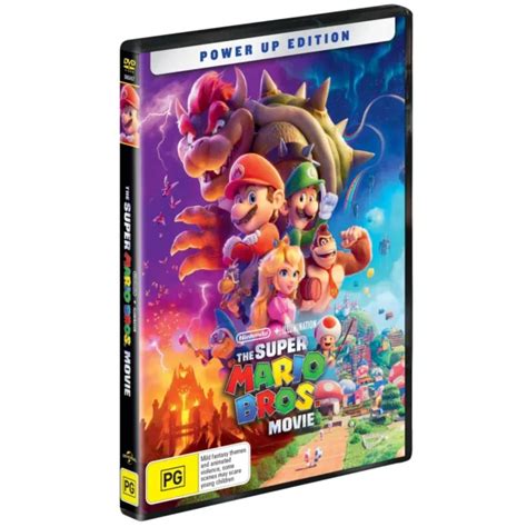 Brand New The Super Mario Bros Movie Dvd 2023 R4 Brothers Luigi £12