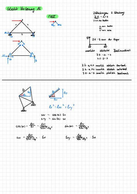 Statik Vorlesung 16 Statik Vorlesung 16 2 2 Gleichung FKBI ZK Ats