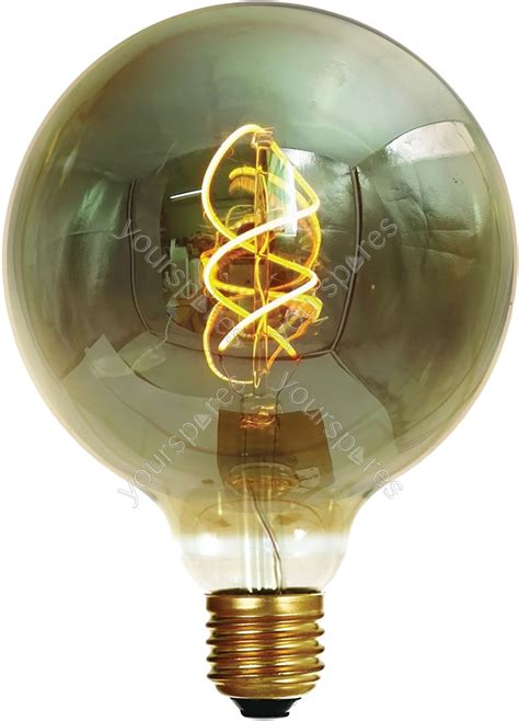 Girard Sudron Led Filament Globe Bulb Twisted G W W E Gd