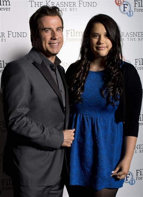 Where is that chubby girl? What John Travolta’s daughter looks like ...