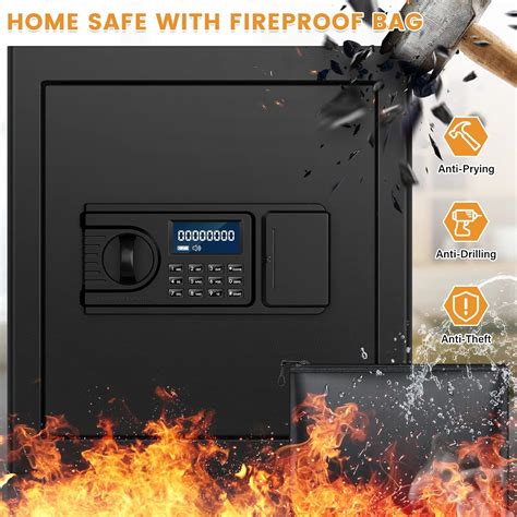 Buy 1 7 Cub Home Safe Box Fireproof Waterproof With Fireproof A4