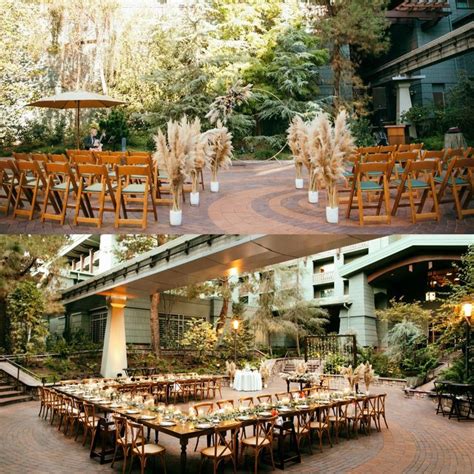 Brisa Courtyard At Disneys Grand Californian Hotel And Spa As A Ceremony