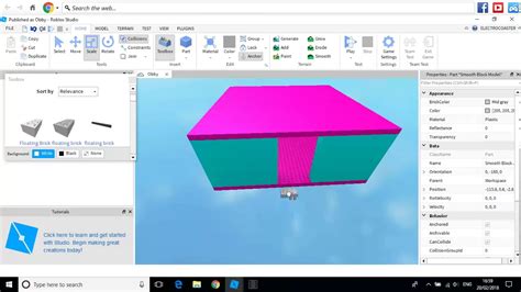 How To Make An Obby In Roblox Studio Tutorial YouTube