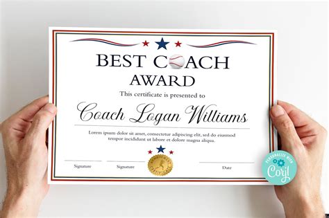 Coach Certificates