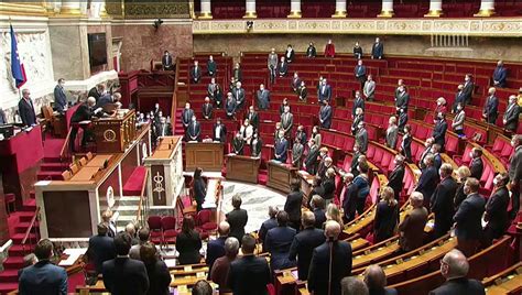 1ère séance Questions au Gouvernement Eloge funèbre de M François