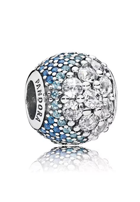 Buy PANDORA Sparkling Blue Pavé Charm 2024 Online ZALORA Philippines