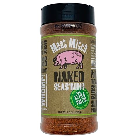 Meat Mitch Naked Seasoning BBQ Rub 9 5 Oz Walmart