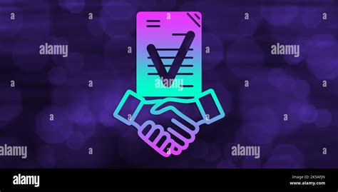 illustration   deal concept stock photo alamy