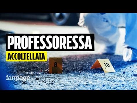 Professoressa Accoltellata Alla Schiena Allentrata Della Scuola