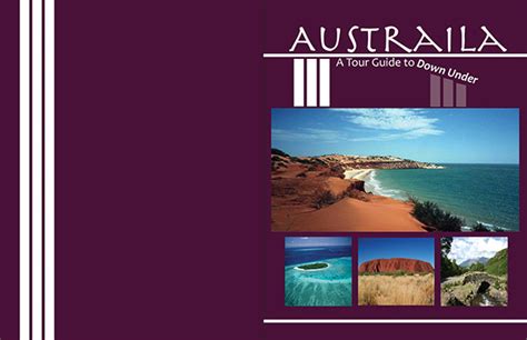 australian brochure  behance