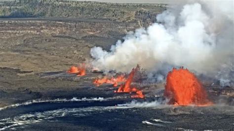 Explot El Gigante El Volc N Kilauea Comenz A Hacer Erupci N En