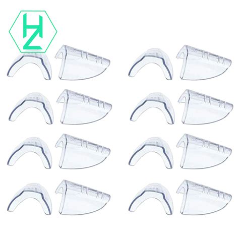 8 Pairs Safety Eye Glasses Side Slip On Clear Side Shield For Safety