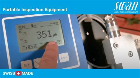 Swan Ami Inspector Conductivity Portable Inspection Equipment Youtube