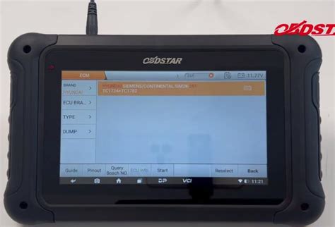 OBDSTAR DC706 Clone Hyundai Siemens SIM2K 251 On Bench UOBDII