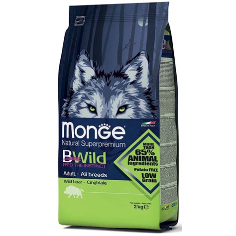 Monge BWild Adult al Cinghiale 2kg