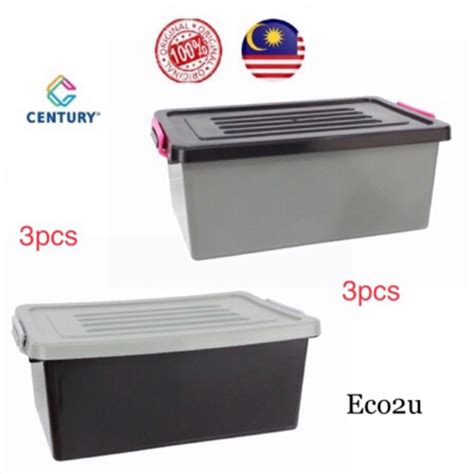 Century Storage Box 7885 32L Multifunctional Storage Box Plastic Kotak