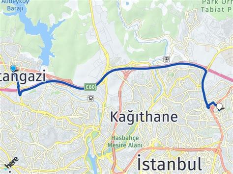 Stanbul Sultangazi Levent Be Ikta Stanbul Aras Ka Km Yol Tarifi