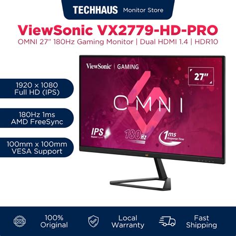 Viewsonic Omni Vx Hd Pro Full Hd Superclear Ips Hz Ms