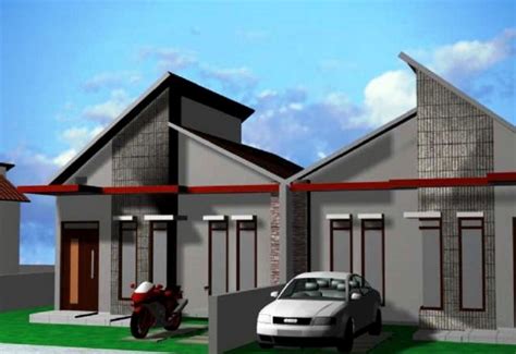 Model Teras Rumah Atap Miring Desain Id